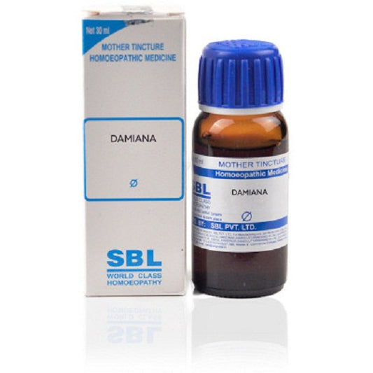 SBL Damiana Mother Tincture 1X(Q) 30ml for indigestion headache acidity