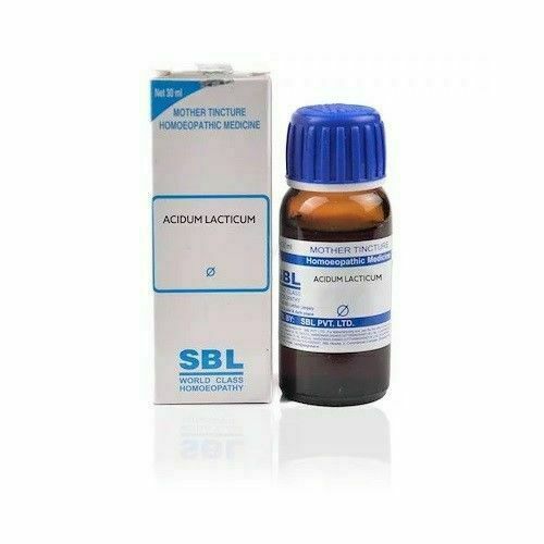 SBL Acidum Lacticum Mother Tincture (Q) (30ml) for swelling diabetes acidity joints pain