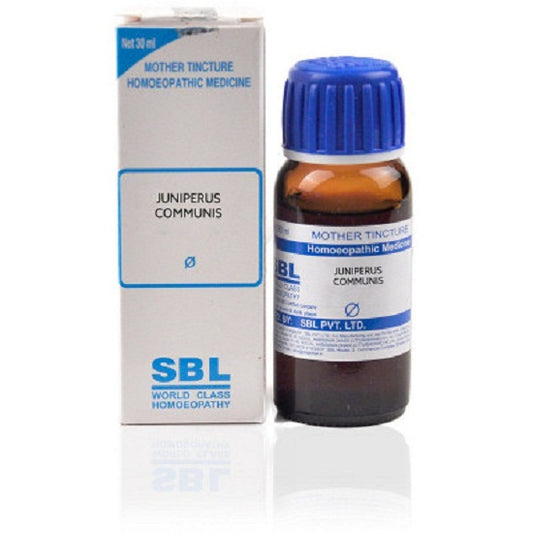 SBL Juniperus Communis Mother Tincture 1X (Q) (30ml) for urinary tract infections Indigestion Acidity