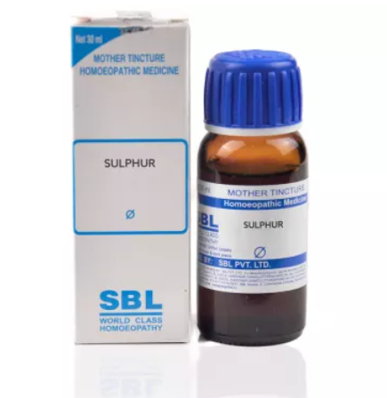 SBL Sulphur Mother Tincture Q for Arthritis eczema acidity