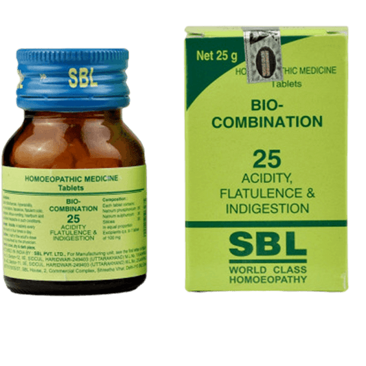 SBL Homeopathy Bio-Combination 25 Tablets | Grab2Buy