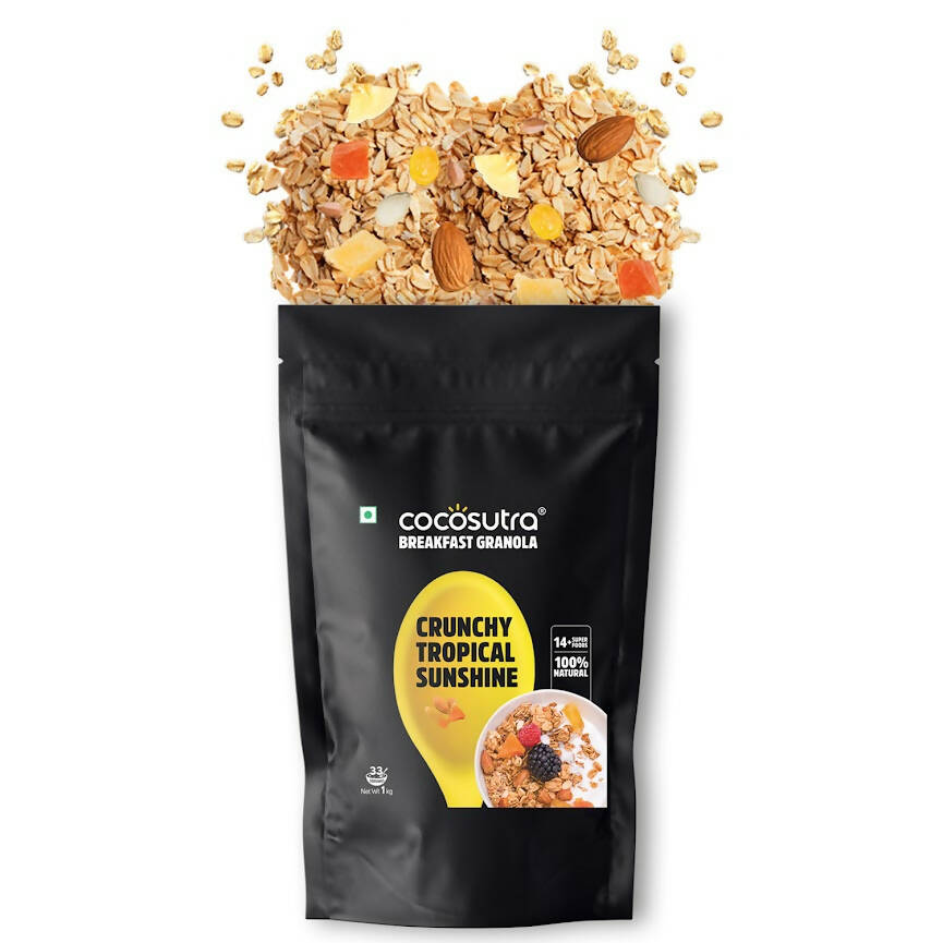 Cocosutra Crunchy Tropical Sunshine Breakfast Granola - Grab2buy