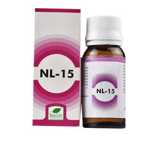 New Life NL-15 Drops – Homeopathic Leucorrhoea & Women’s Vaginal Wellness Remedy