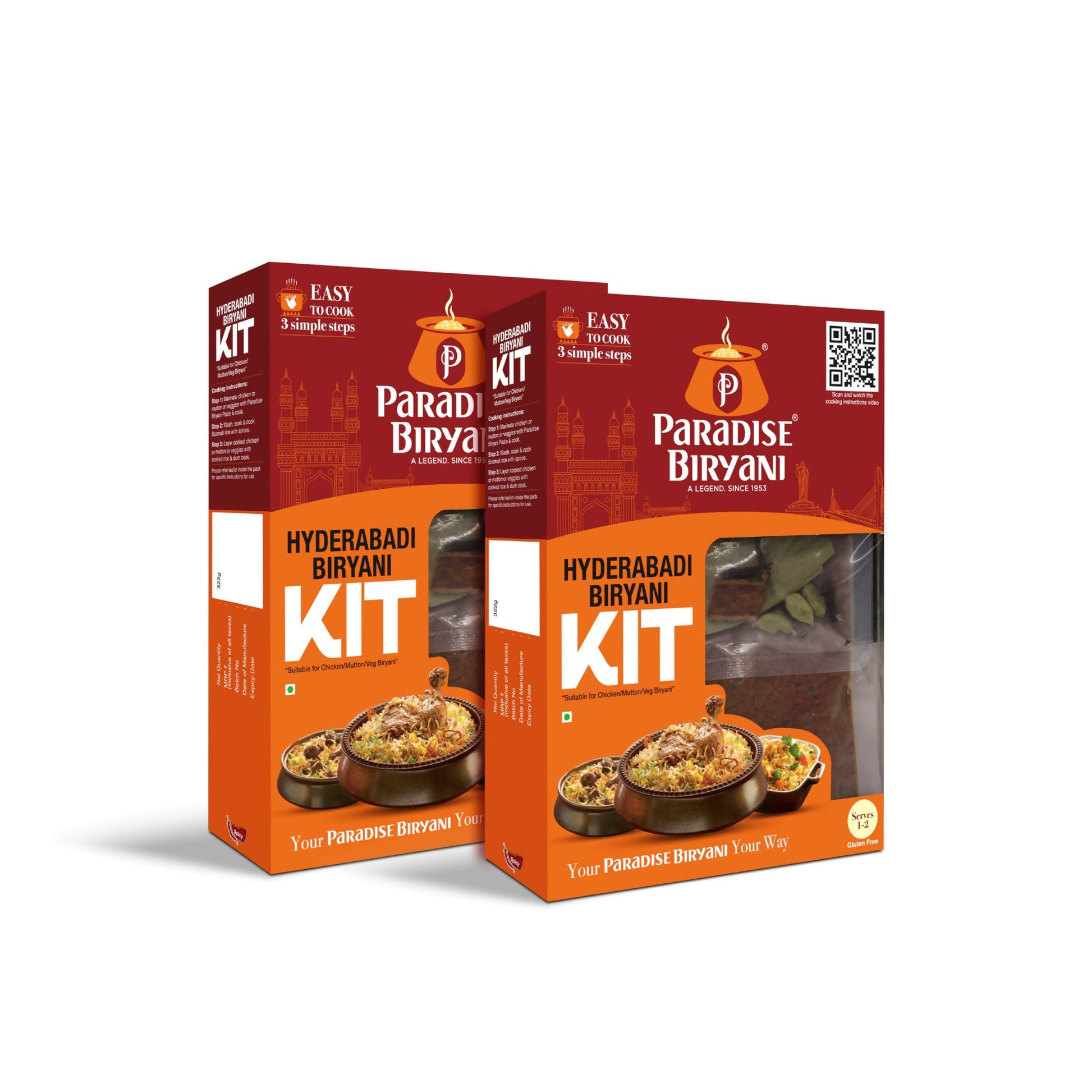 Paradise Hyderabadi Biryani Kit - Grab2buy