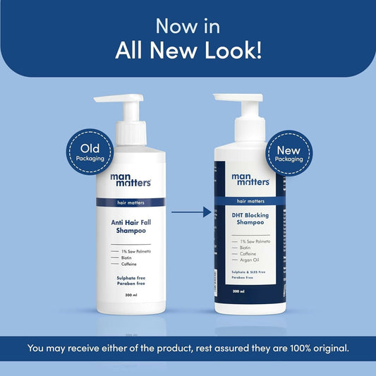 Man Matters Anti Hair Fall Shampoo And Conditioner For Men