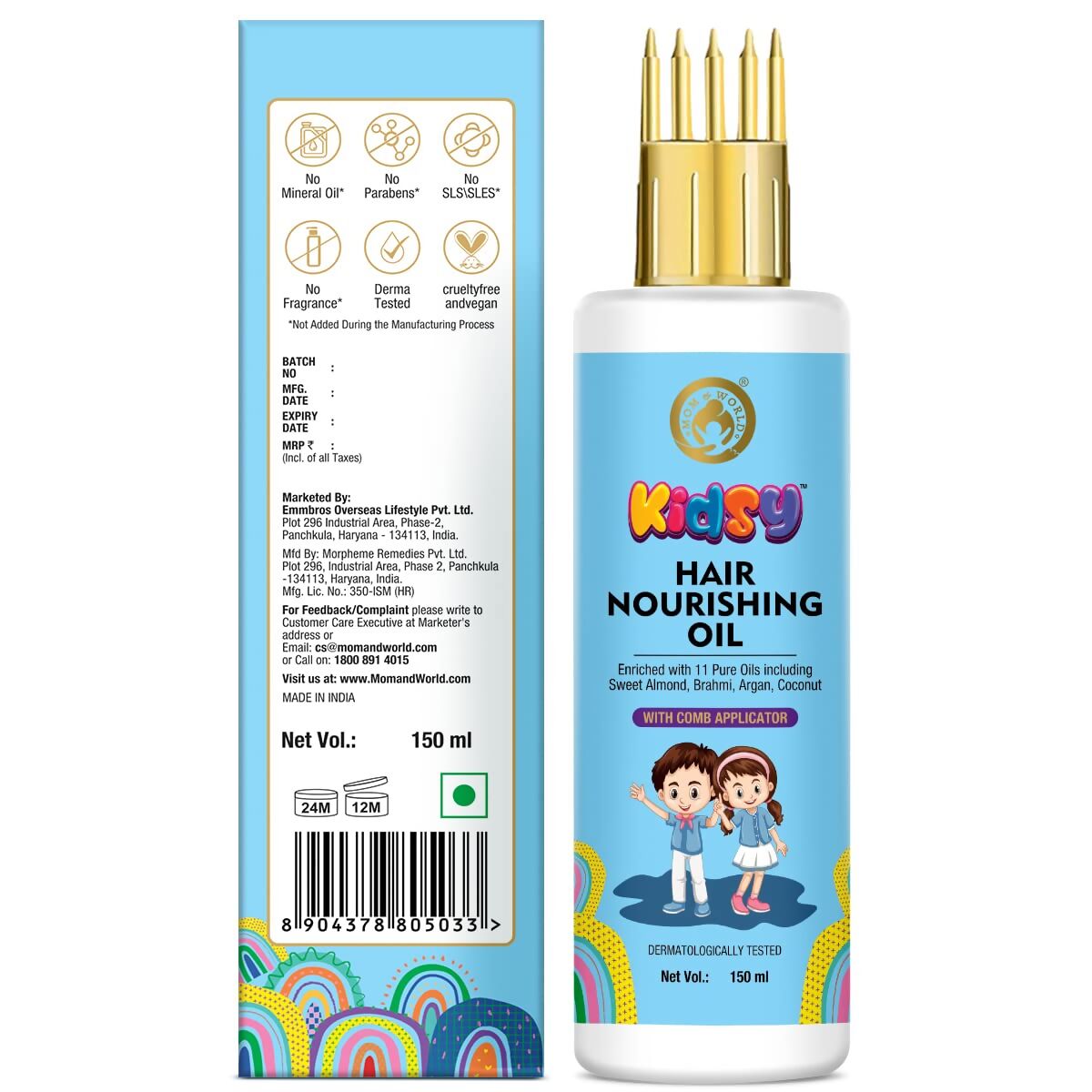 Mom & World Kidsy Hair Nourishing Oil - Grab2buy
