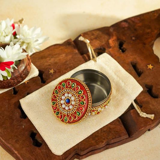 Sri Rudra Decorative Jewellery Box Mini (SR 01713)