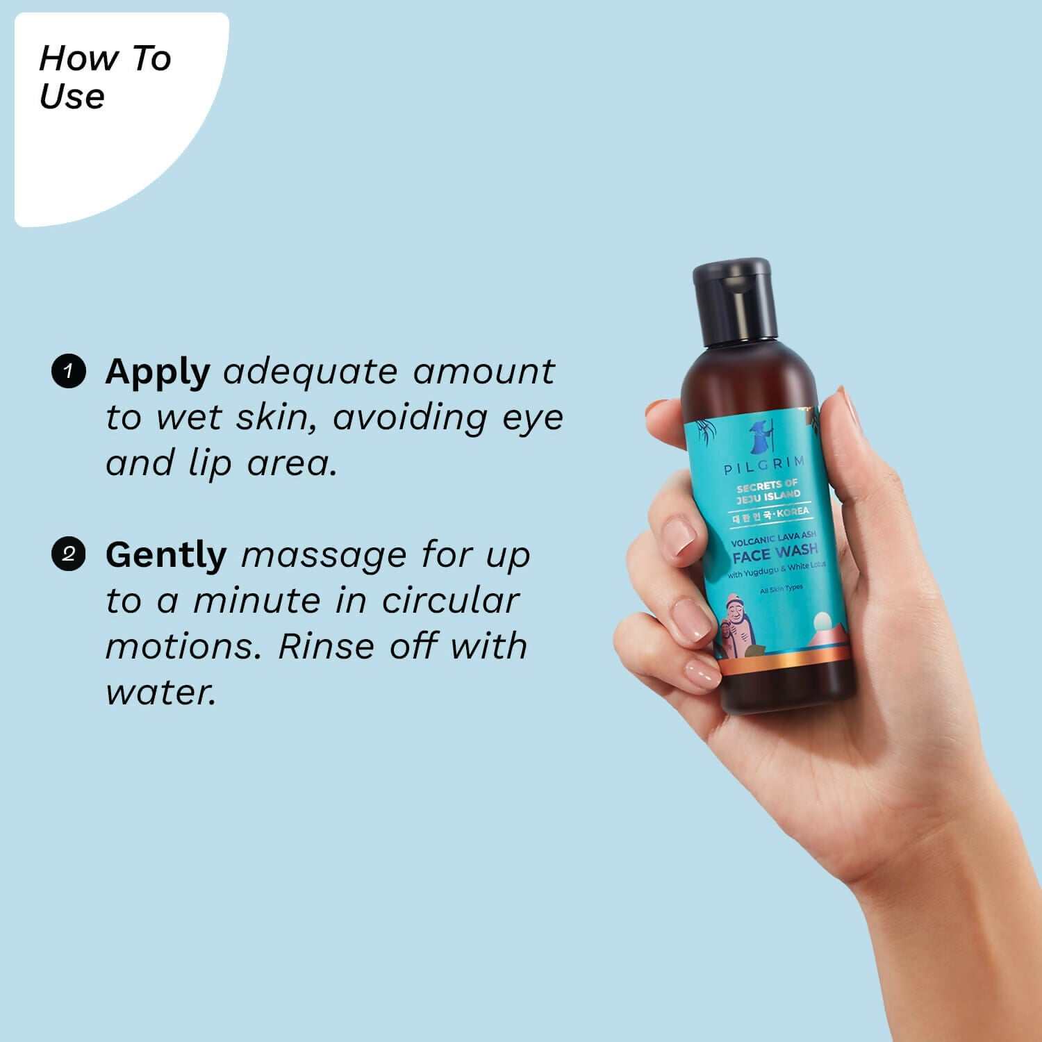Pilgrim Face Wash with Yugdugu & White Lotus - Grab2buy