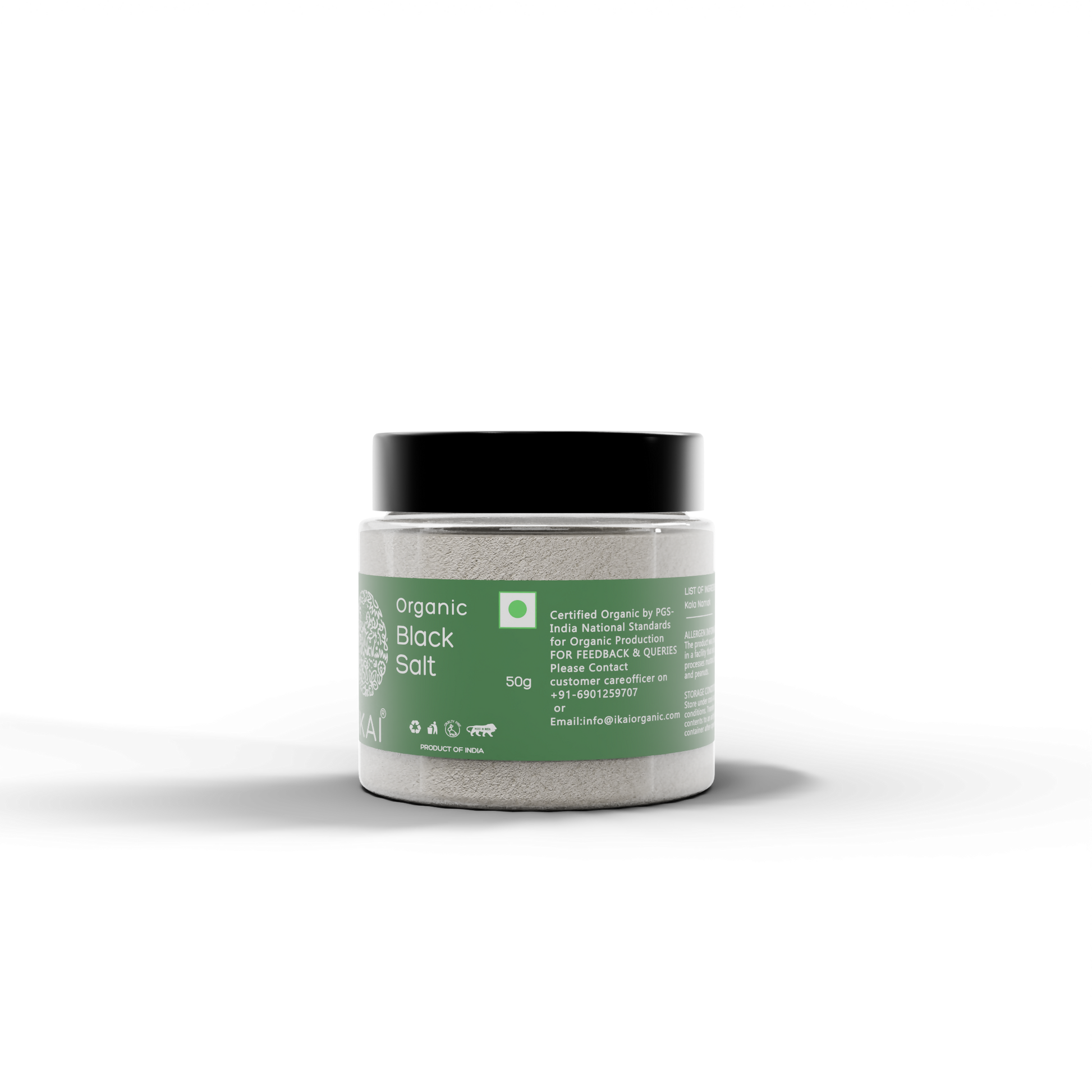 3 - Natural Black Salt - 50g