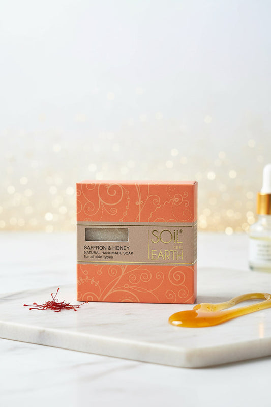 Handmade Soap - Saffron & Honey