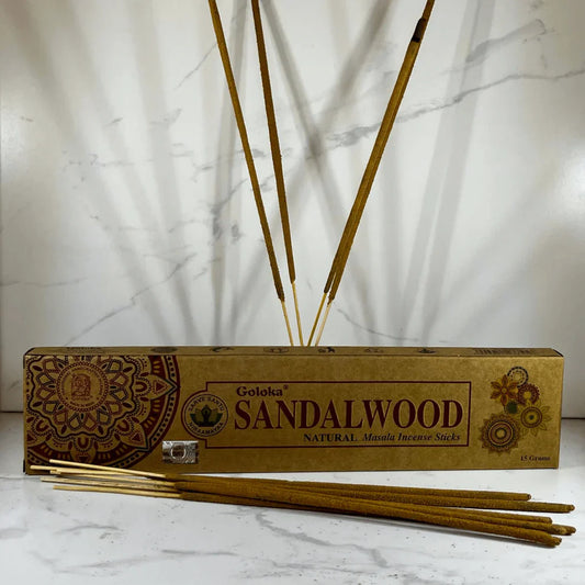 Goloka Organic Sandalwood Incense