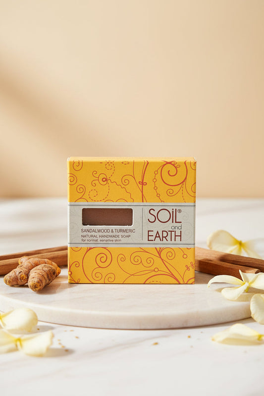 Handmade Soap - Sandalwood & Turmeric