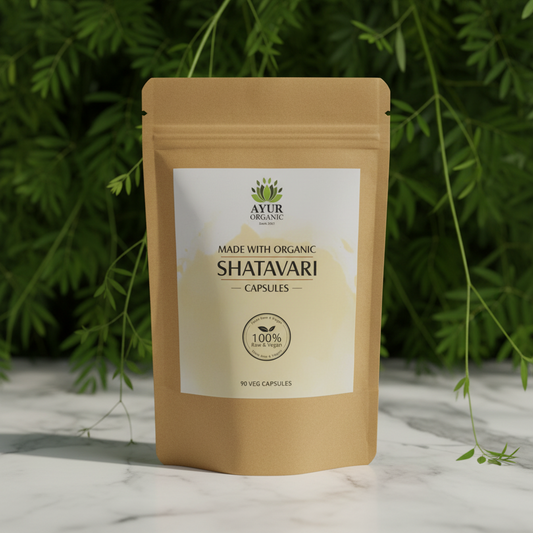 Pure Organic Shatavari Capsules | 90 Capsules