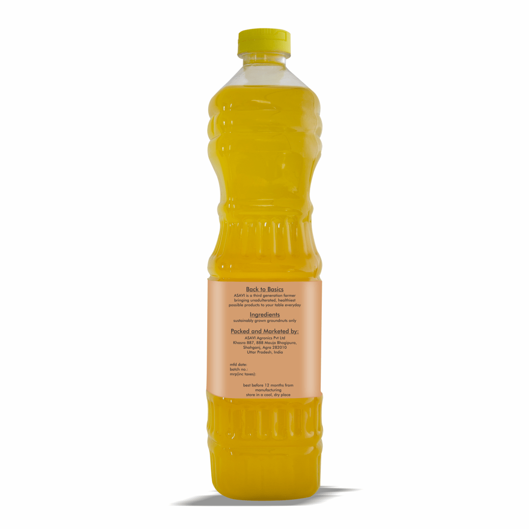 Asavi Cold Pressed Groundnut Oil - Grab2buy