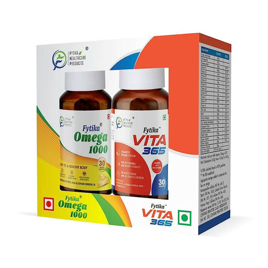 Fytika Vita 365 & Omega 1000 Combo - Grab2buy