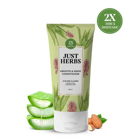 Smooth & Shine Conditioner | Aloe Vera, Almond & 14 Herbs (Copy)
