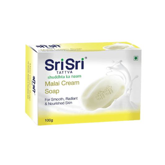 Sri Sri Tattva Malai Cream Soap - 100gm - Grab2buy