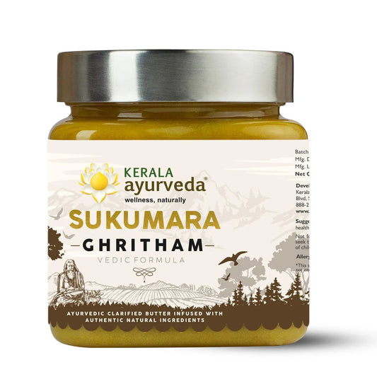 Sukumara Ghee (Ghritham) - Herb Infused Ghee for Hormonal Balance
