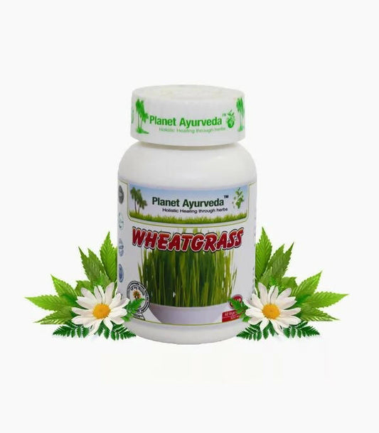 Planet Ayurveda Wheatgrass Capsules - Grab2buy
