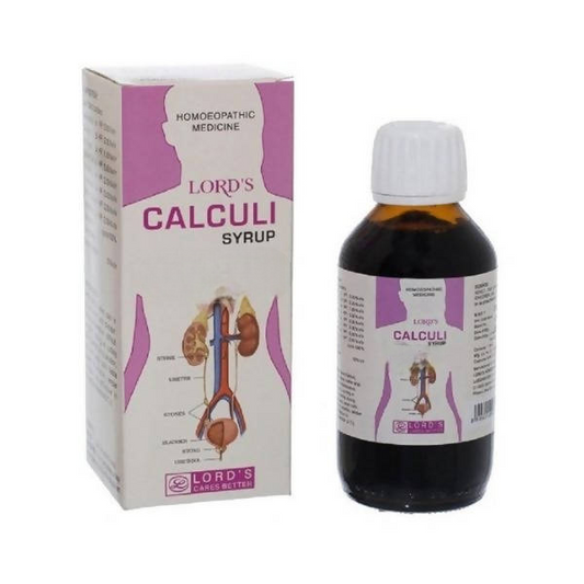 Lord’s Homeopathy Calculi Syrup – Homeopathic Kidney Stone & Urinary Wellness Tonic