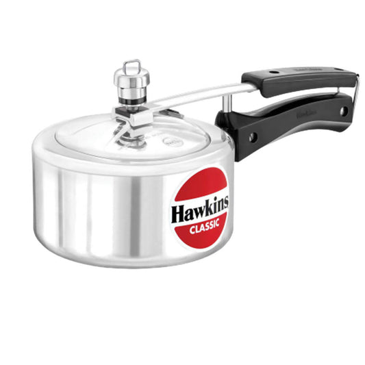 Hawkins Classic Pressure Cooker 1.5 Litre - Silver (CL15) - Grab2buy