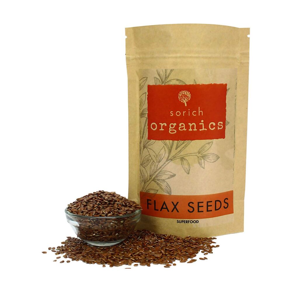 Sorich Organics Flax Seeds - Alsi Seeds - Grab2buy