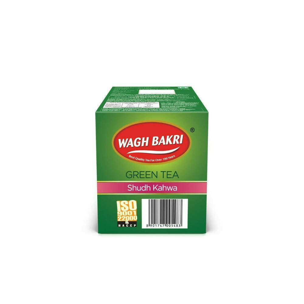 Wagh Bakri Shudh Kahwa Green Tea Bags - Grab2buy