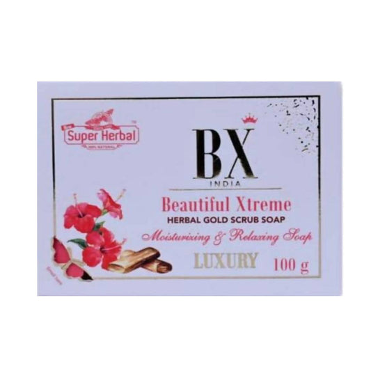 Super Herbal BX Beautiful Xtreme Herbal Gold Scrub Soap Grab2Buy Super Herbal Grab2Buy