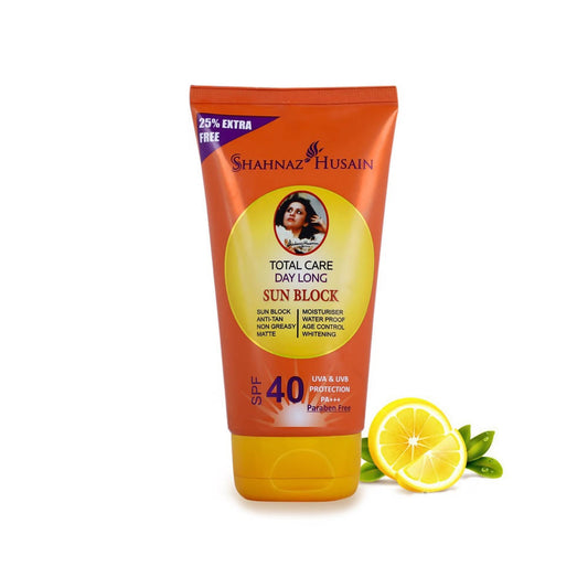 Shahnaz Husain Total Care Day Long Sun Block SPF-40 Grab2Buy Shahnaz Husain Grab2Buy