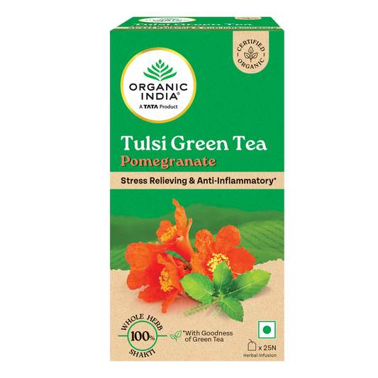 Tulsi Green Tea Pomegranate