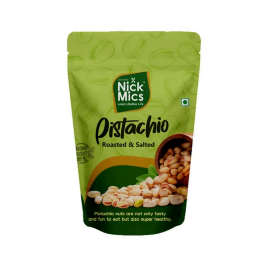 Nickmics Roasted & Salted Pistachio