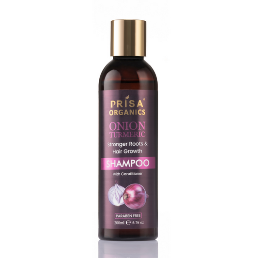 Prisa Organics Onion & Turmeric Shampoo - Grab2buy