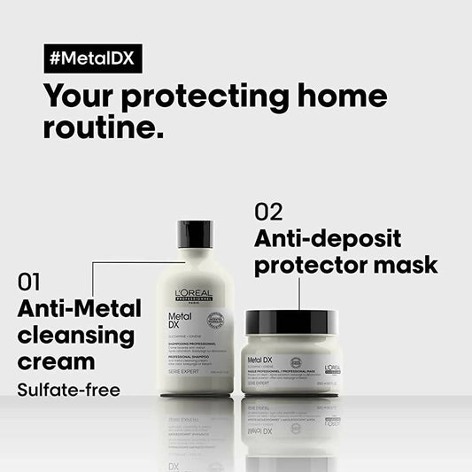 L'Oreal Paris Metal Dx Shampoo & Hair Mask Combo-Serie Expert - Grab2buy