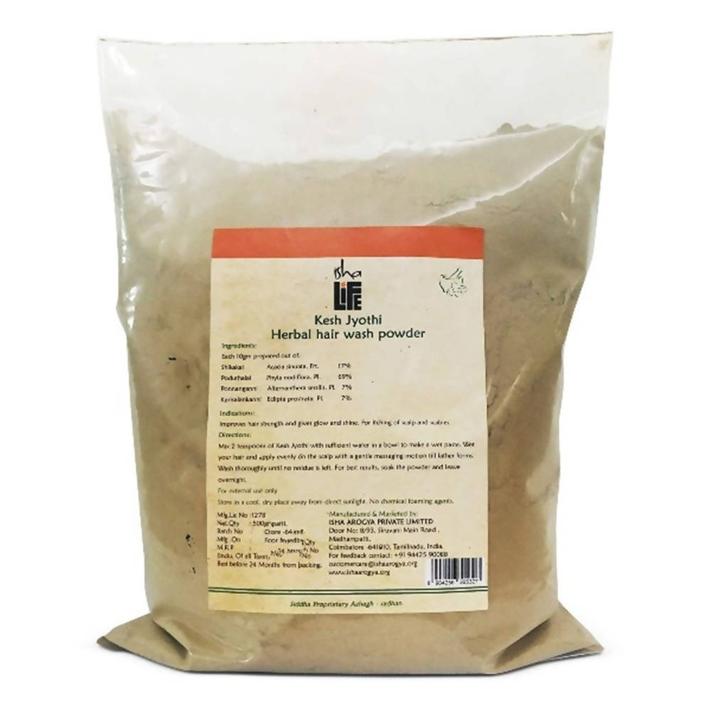 Isha Life Kesh Jyoti Herbal Hair Wash Powder - Grab2buy