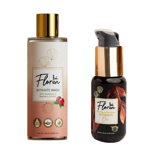 Floren Intimate Hygiene Wash & Intimate Oil for Women