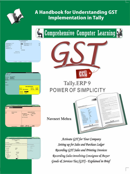 GST Tally ERP9 English by Navneet Mehra