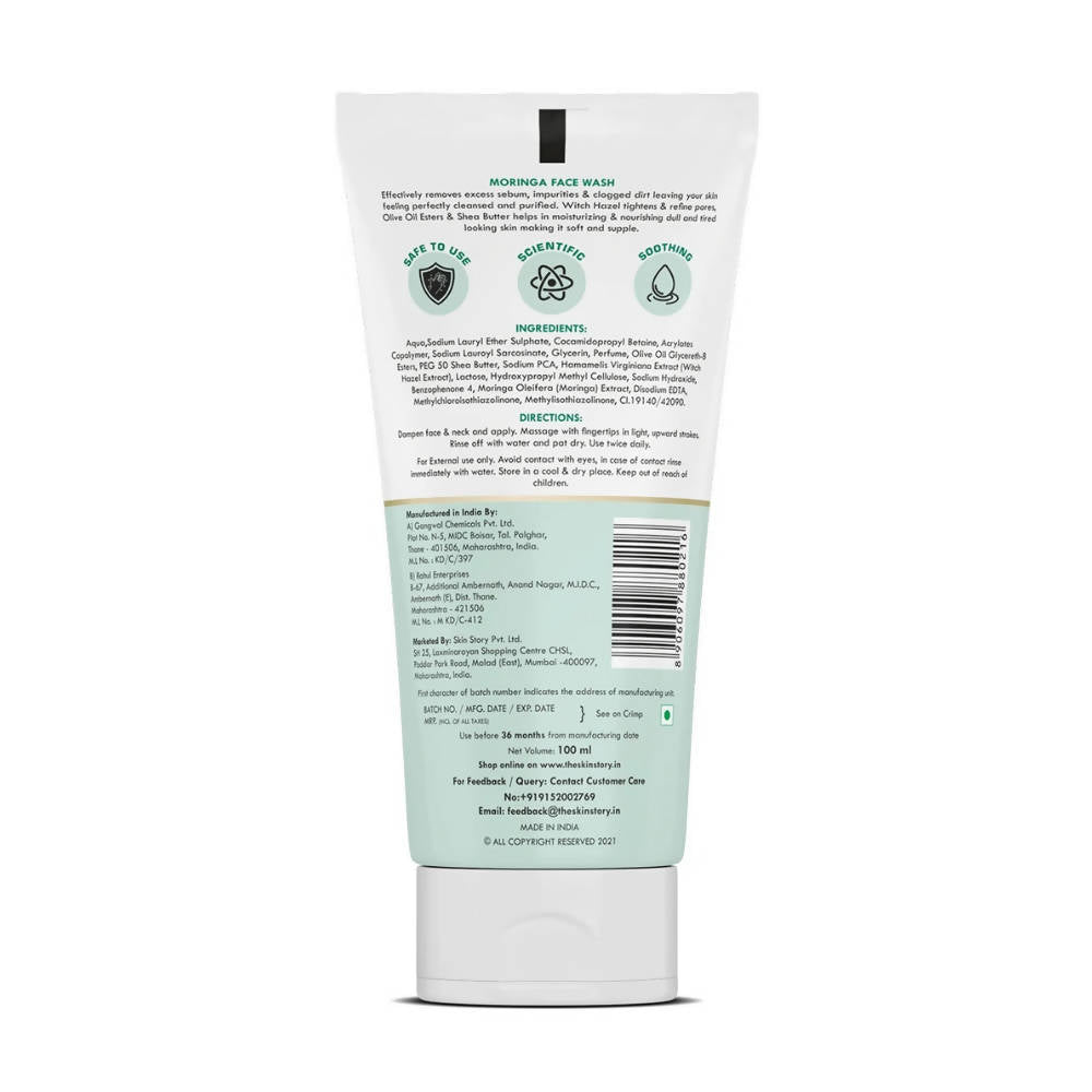 The Skin Story Moringa & Shea Butter Face wash - Grab2buy