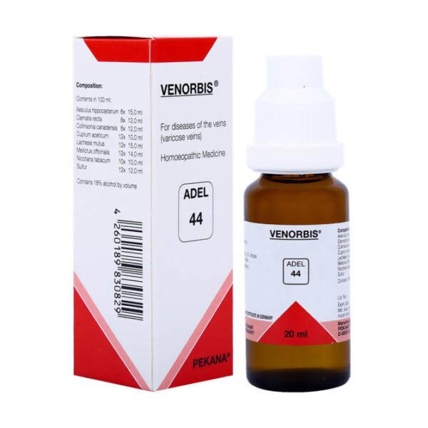 Adel Homeopathy 44 Venorbis Drops - Grab2buy