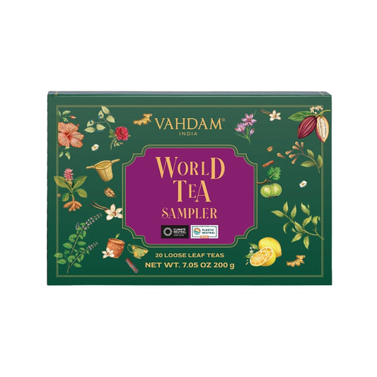 World Tea Sampler + Free GIFTS