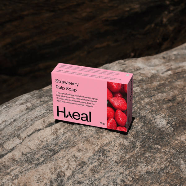 Haeal Strawberry Pulp Soap