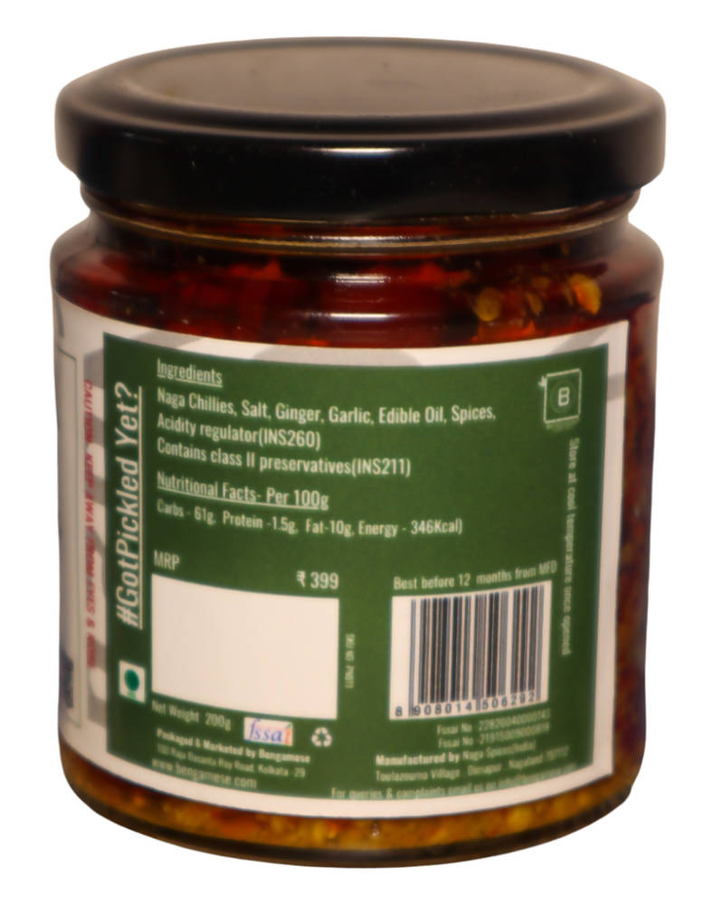 Bengamese Naga Chilli Pickle - Grab2buy