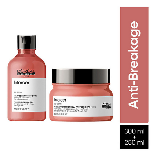 L'Oreal Professionnel Inforcer Strengthening Shampoo & Hair Mask Combo, Serie Expert Grab2Buy L'Oreal Paris Grab2Buy