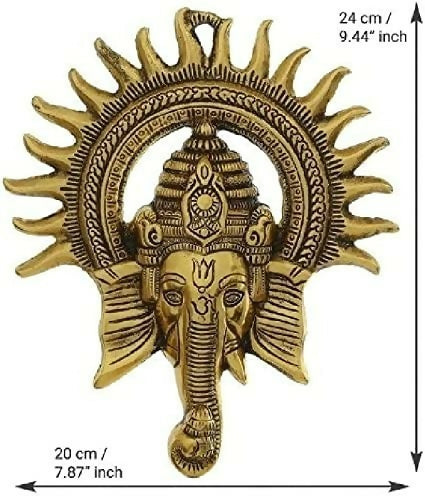 Smizzy Metal Ganesha Idol - Grab2buy