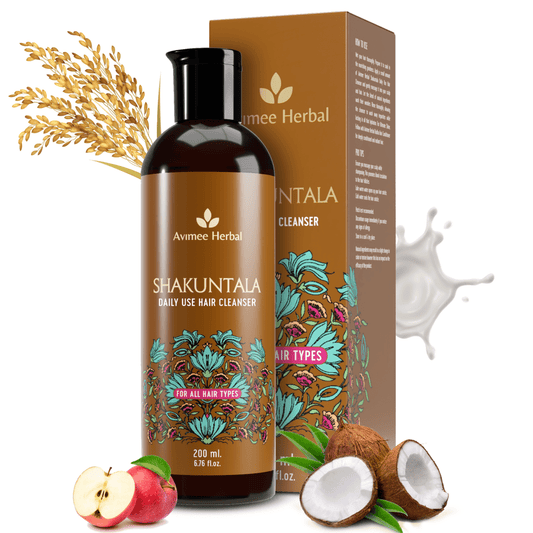 Avimee Herbal Shakuntala Hair Cleanser and Radha Hair Conditioner Combo For Silky, Shiny & Strong Hair Grab2Buy Avimee Herbal Grab2Buy