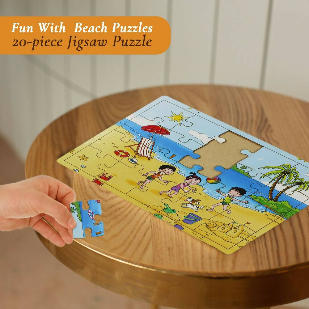 Matoyi Jigsaw Puzzles For Kids: Beach And Marine - Grab2buy