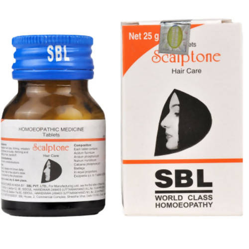 SBL Homeopathy Scalptone Hair Care Tablets - Grab2buy