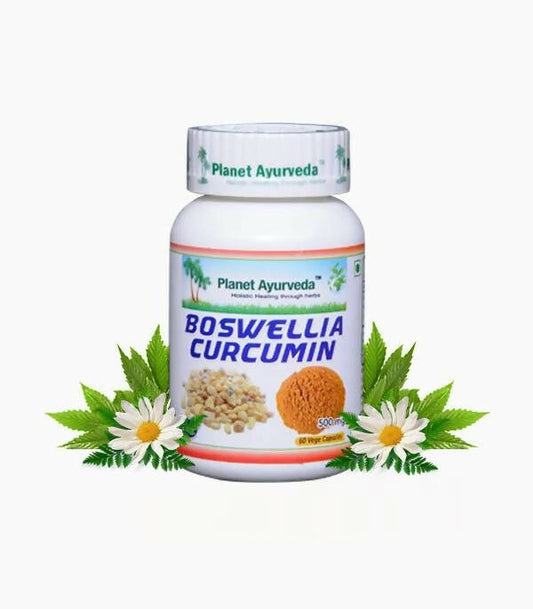 Planet Ayurveda Boswellia Curcumin Capsules - Grab2buy