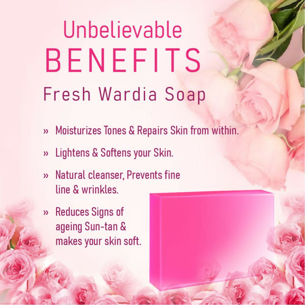 Prakriti Herbal Soap Fresh Wardia - Distacart