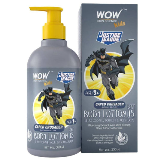 Wow Skin Science Kids Body Lotion - Caped Crusader Batman Edition Grab2Buy Wow Skin Science Grab2Buy