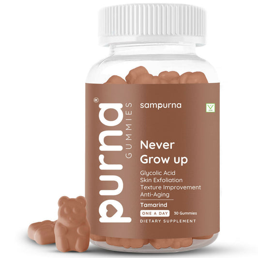 Purna Never Grow Up Glycolic Acid Gummies - Tamarind Grab2Buy Purna Grab2Buy